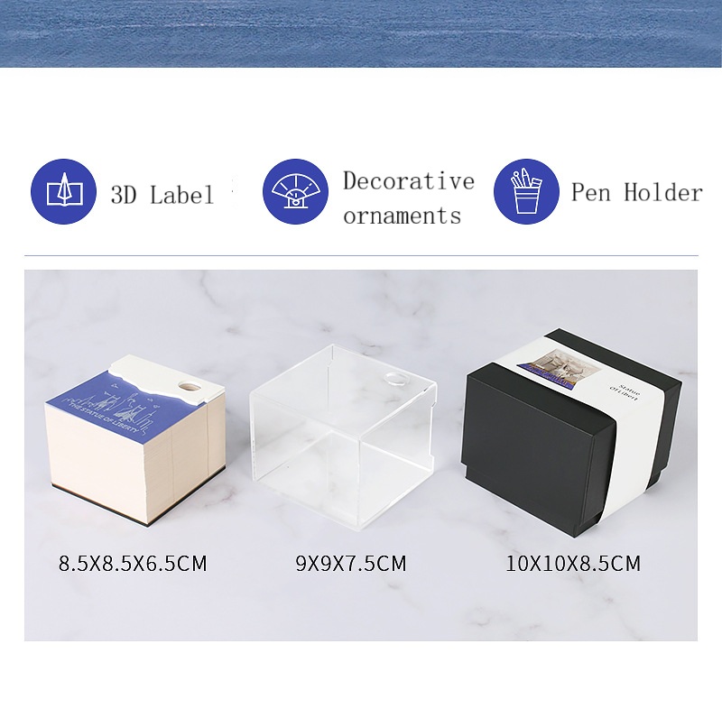 Statue of Liberty✨Souvenir✨Calendar✨3D Notepad✨Desktop Decoration✨Cultural and Creative Souvenirs