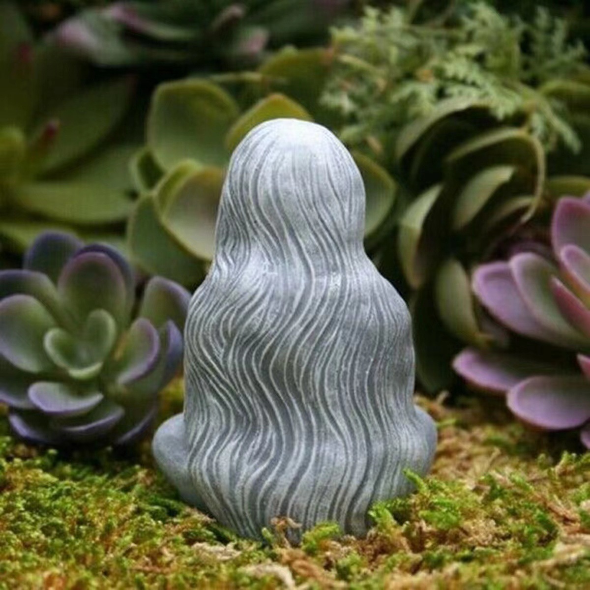 Moonlit Pregnant Mother Glowing Resin Statue ✨ Maternal Love Themed Luminous Decor ✨ Nursery Room Desktop Art Figurine
