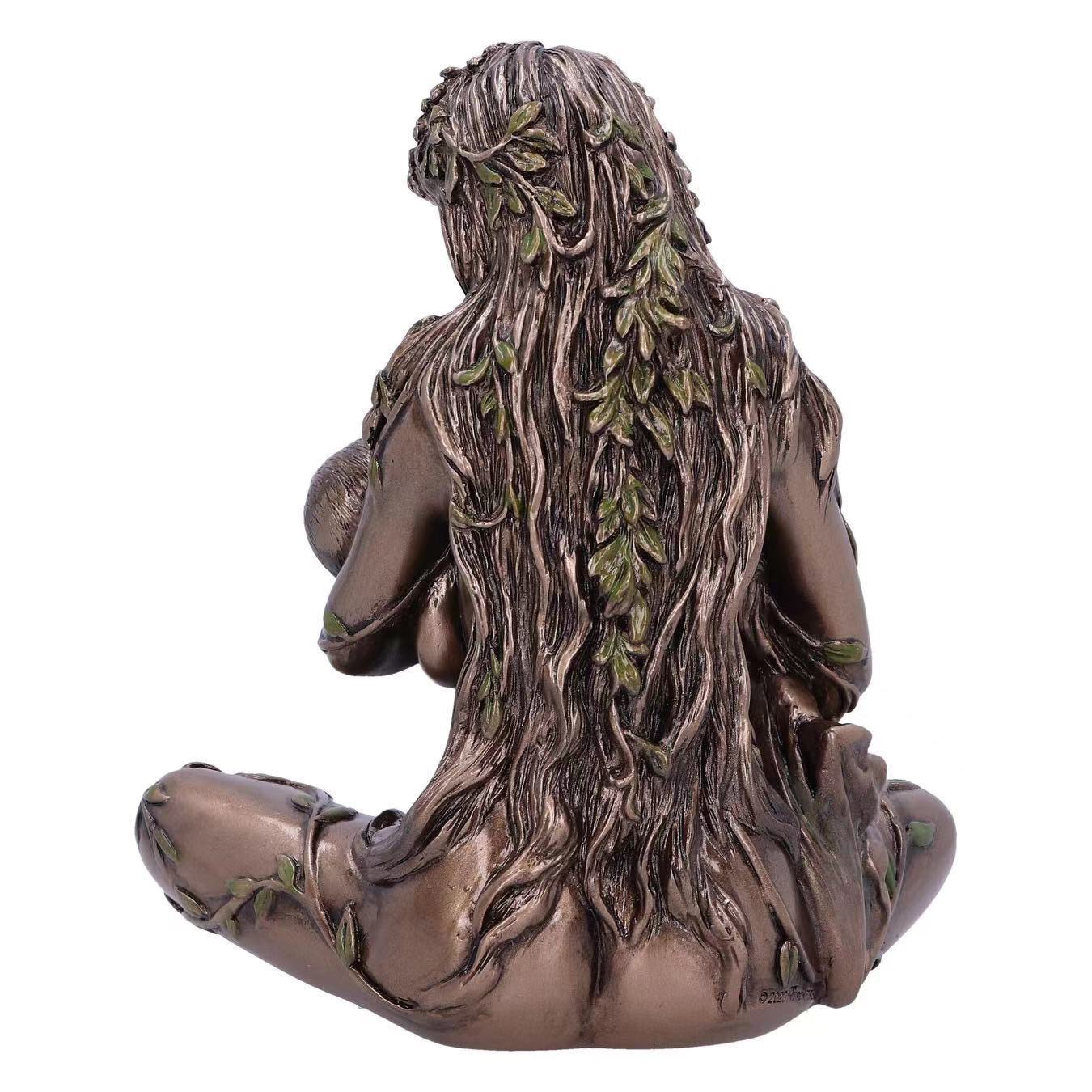Gaia Mother Earth Resin Statue ✨ Mother & Baby Art Decor ✨ Nature-Inspired Ornament for Mother's Day & Baby Shower Gift