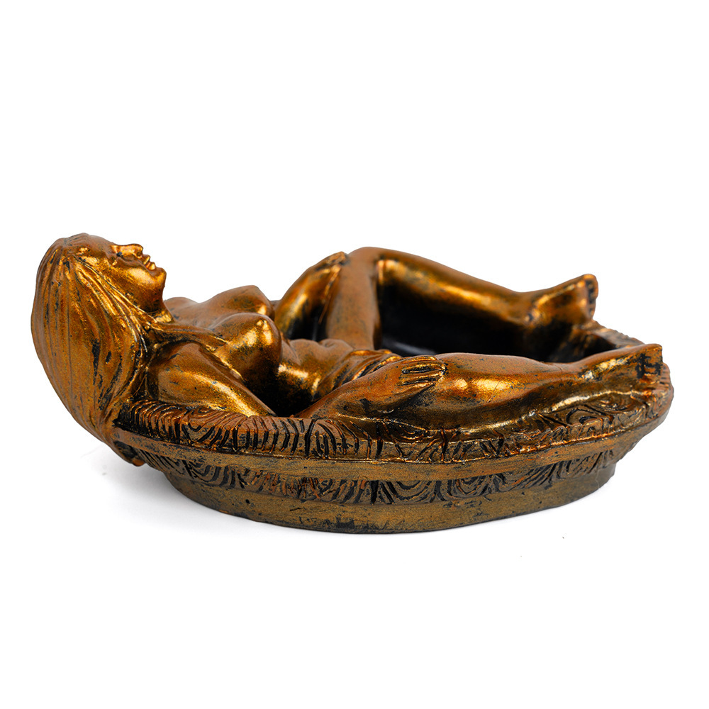 Artistic Reclining Goddess Ashtray