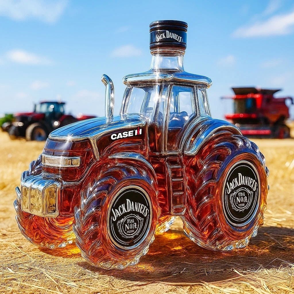 Case IH | Maker's Mark Collector's Edition Whiskey Bottle