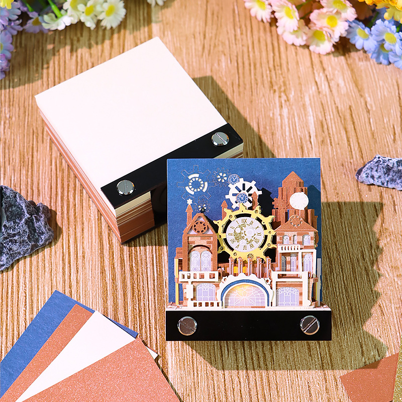 Punk Era✨Souvenir✨Calendar✨3D Notepad✨Desktop Decoration✨Cultural and Creative Souvenirs