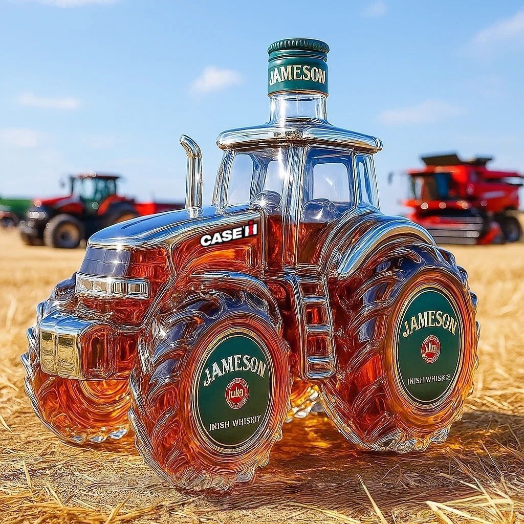 Case IH | Maker's Mark Collector's Edition Whiskey Bottle