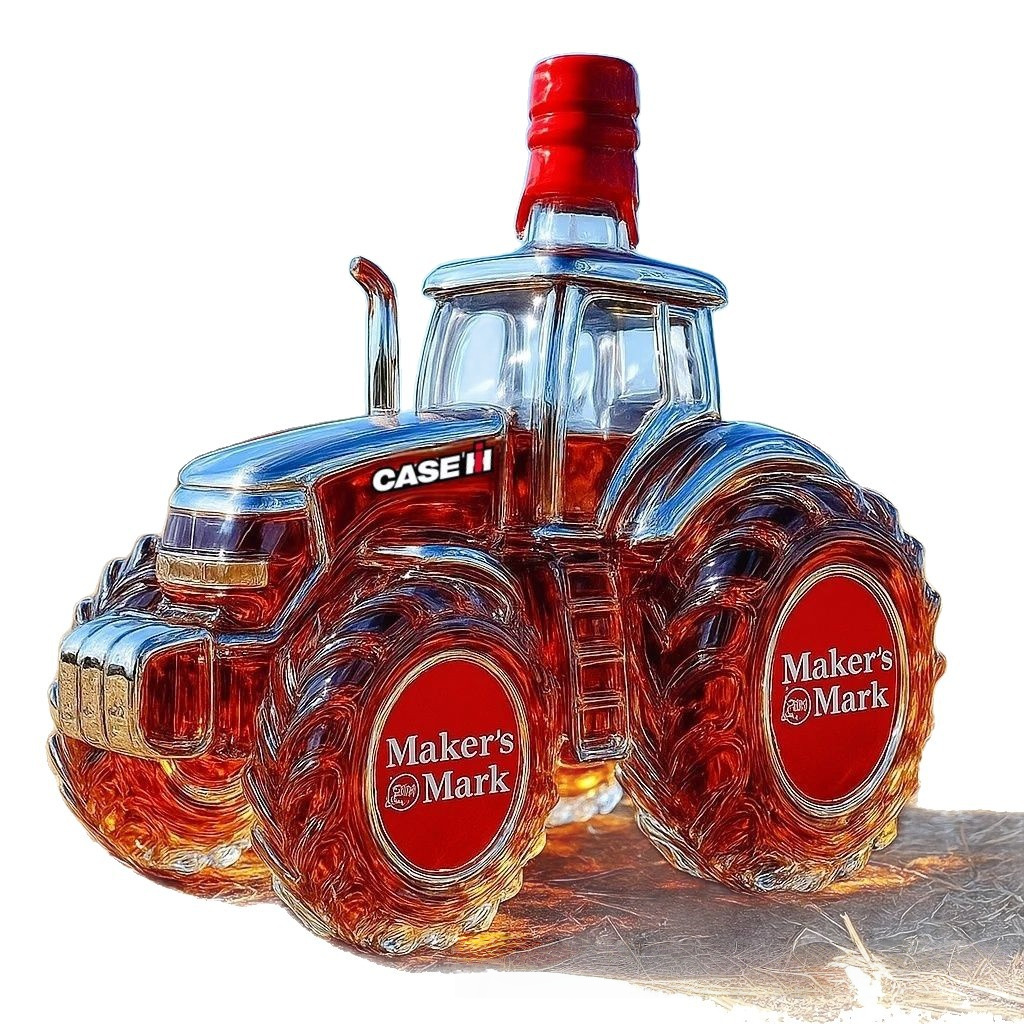 Case IH | Maker's Mark Collector's Edition Whiskey Bottle
