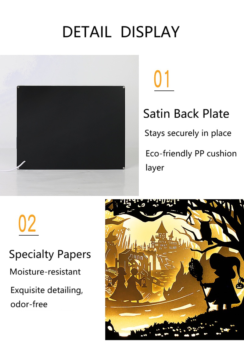 Magic Academy​✨Light Sculpture​✨Souvenir✨Desktop Decoration✨Cultural and Creative Souvenirs