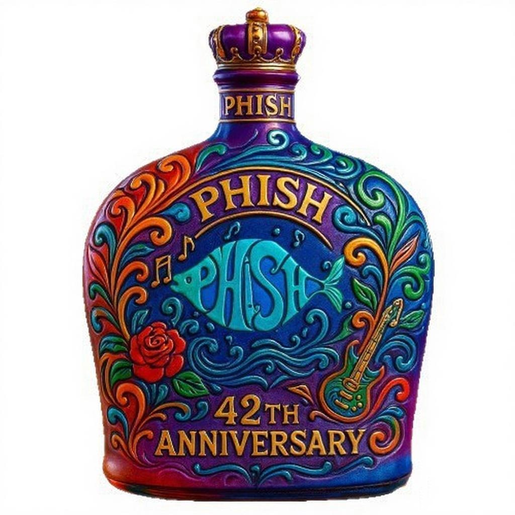 Phish Crown Premium Brew✨Whiskey Bottle
