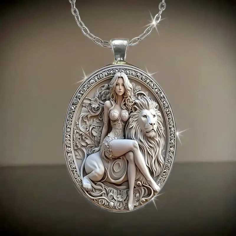 🎯 Goddess Pendant Necklace | Trendy Clavicle Chain | Best Selling Jewelry for Women