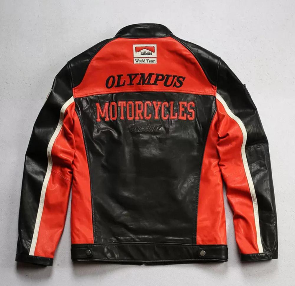 ferrari marlboro leather jacket