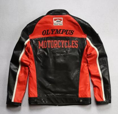 ferrari marlboro leather jacket