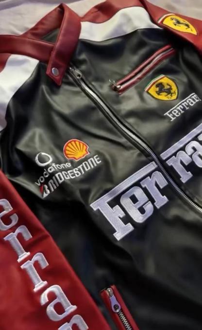 ferrari leather jacket pre-order