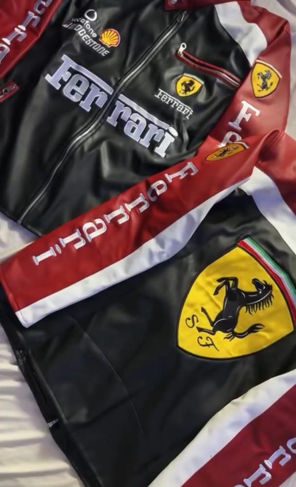 ferrari leather jacket pre-order