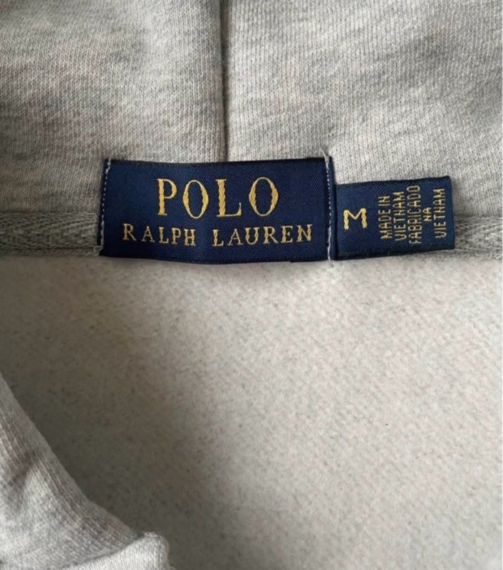 Ralph Lauren grey zip