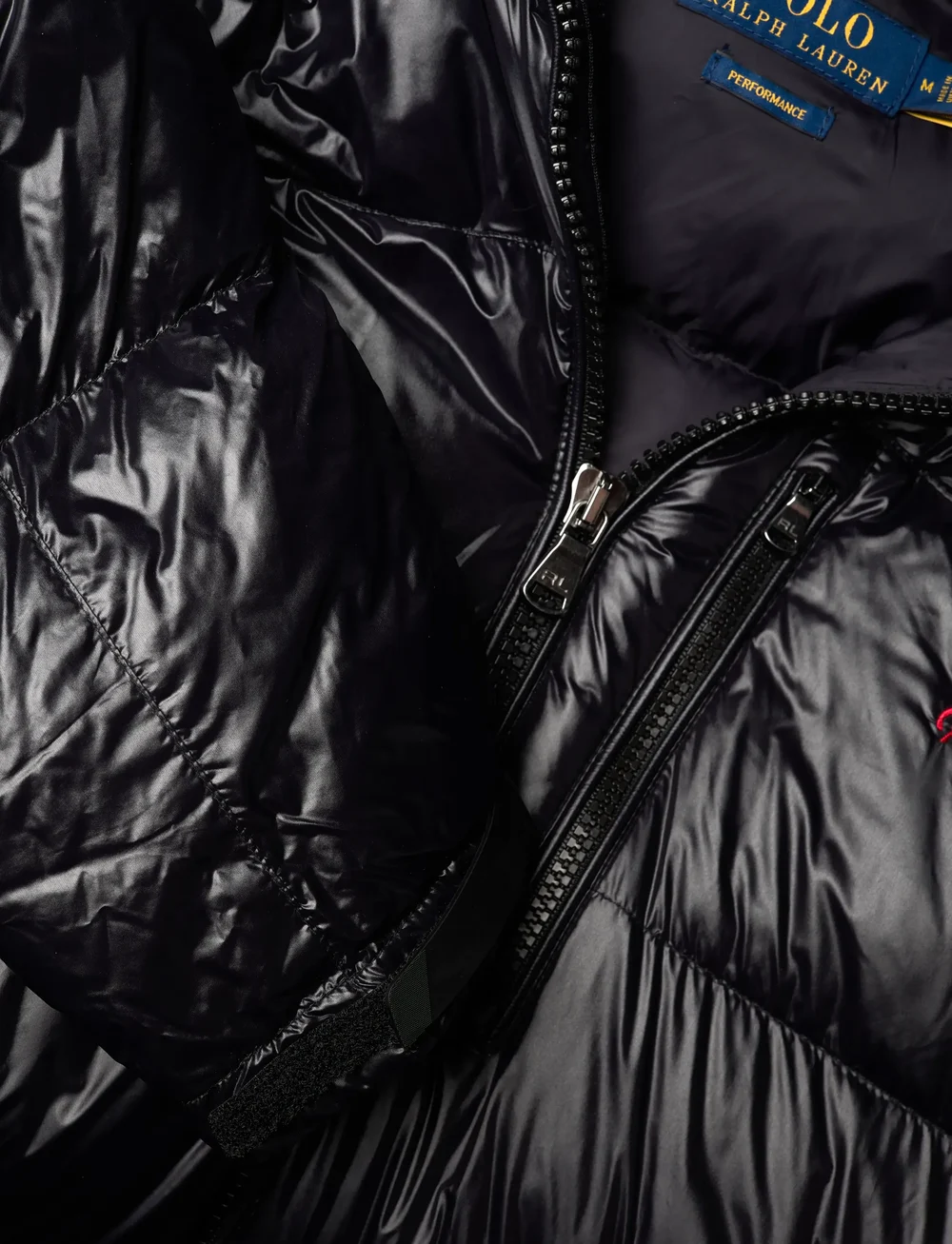 Polo Ralph Lauren - The Gorham Glossed Down Jacket - padded jackets - polo black glossy - 2