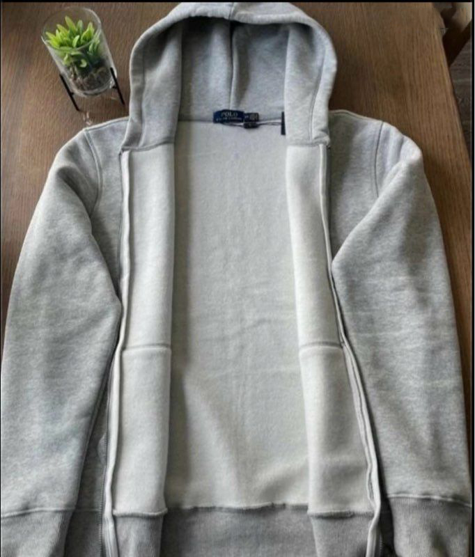 Ralph Lauren grey zip