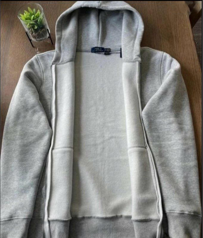 Ralph Lauren grey zip