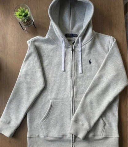 Ralph Lauren grey zip