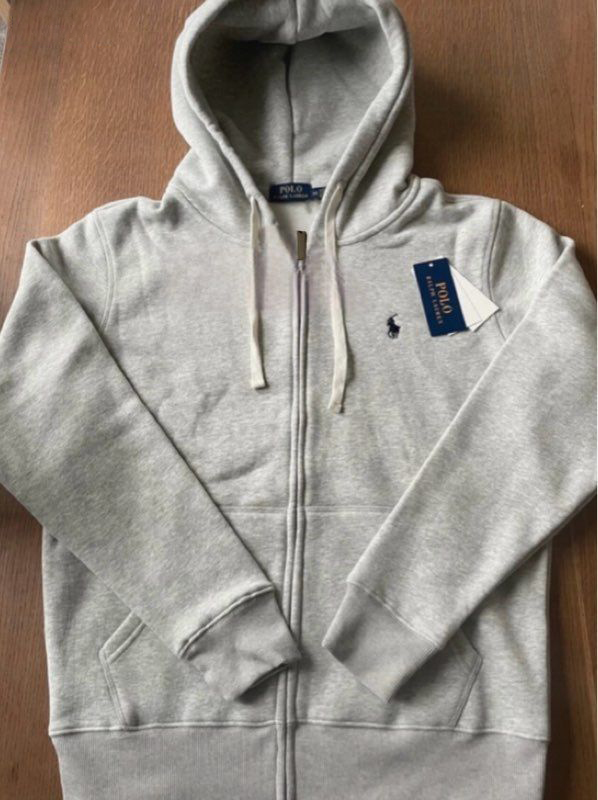 Ralph Lauren grey zip