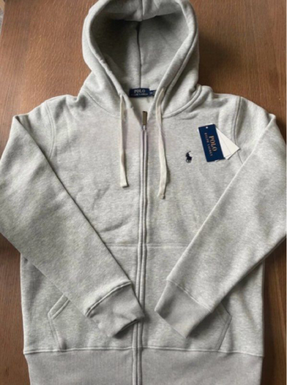 Ralph Lauren grey zip