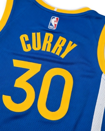 Stephen Curry Adult Blue Icon Edition Swingman Jersey