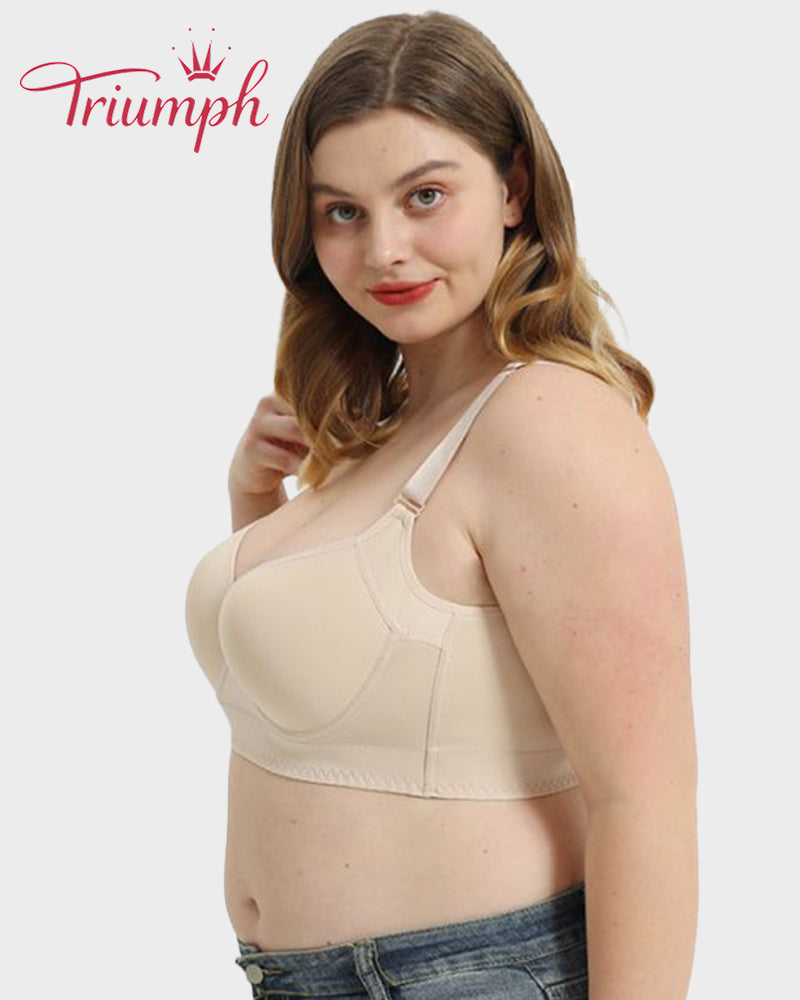Triumph® 4-częściowy – Nowość 2026 🌸 Biustonosz push-up z gładkimi plecami 💫