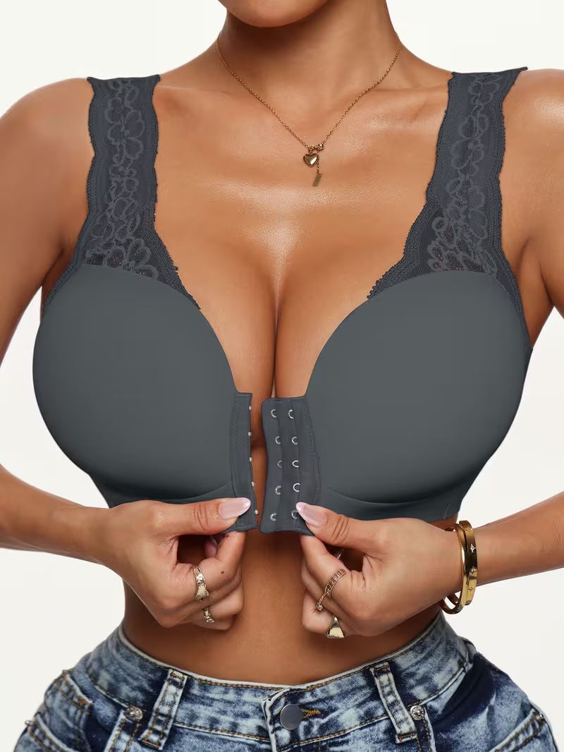 Triumph® 4-częściowy 👑biustonosz plus size z przodu