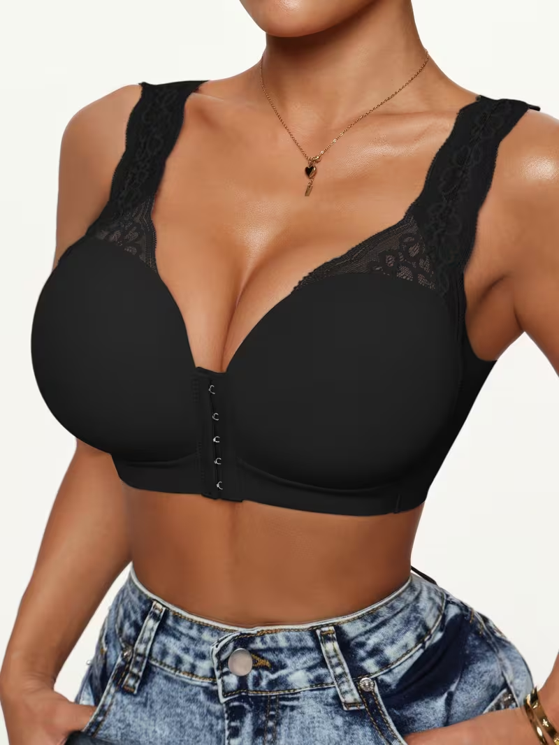 Triumph® 4-częściowy 👑biustonosz plus size z przodu