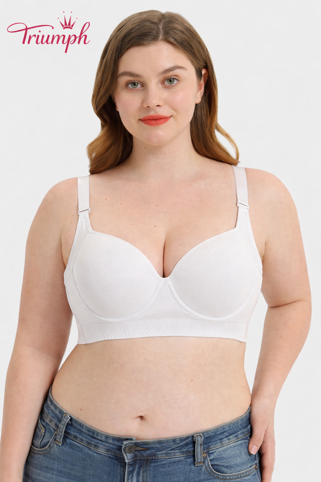 Triumph® 4-częściowy – Nowość 2026 🌸 Biustonosz push-up z gładkimi plecami 💫