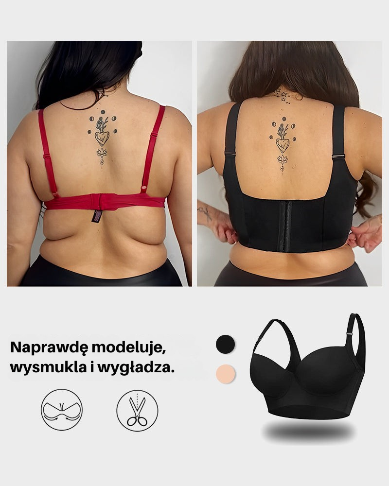 Triumph® 4-częściowy – Nowość 2026 🌸 Biustonosz push-up z gładkimi plecami 💫