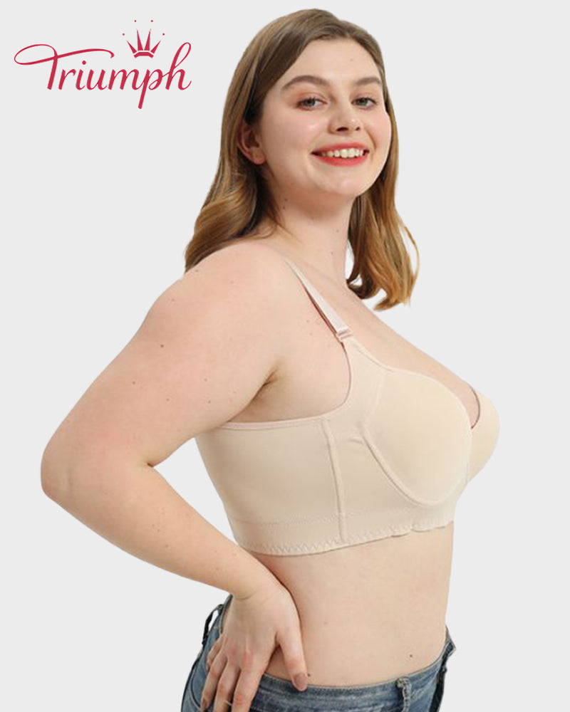 Triumph® 4-częściowy – Nowość 2026 🌸 Biustonosz push-up z gładkimi plecami 💫