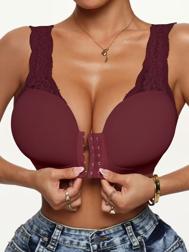 Triumph® 4-częściowy 👑biustonosz plus size z przodu