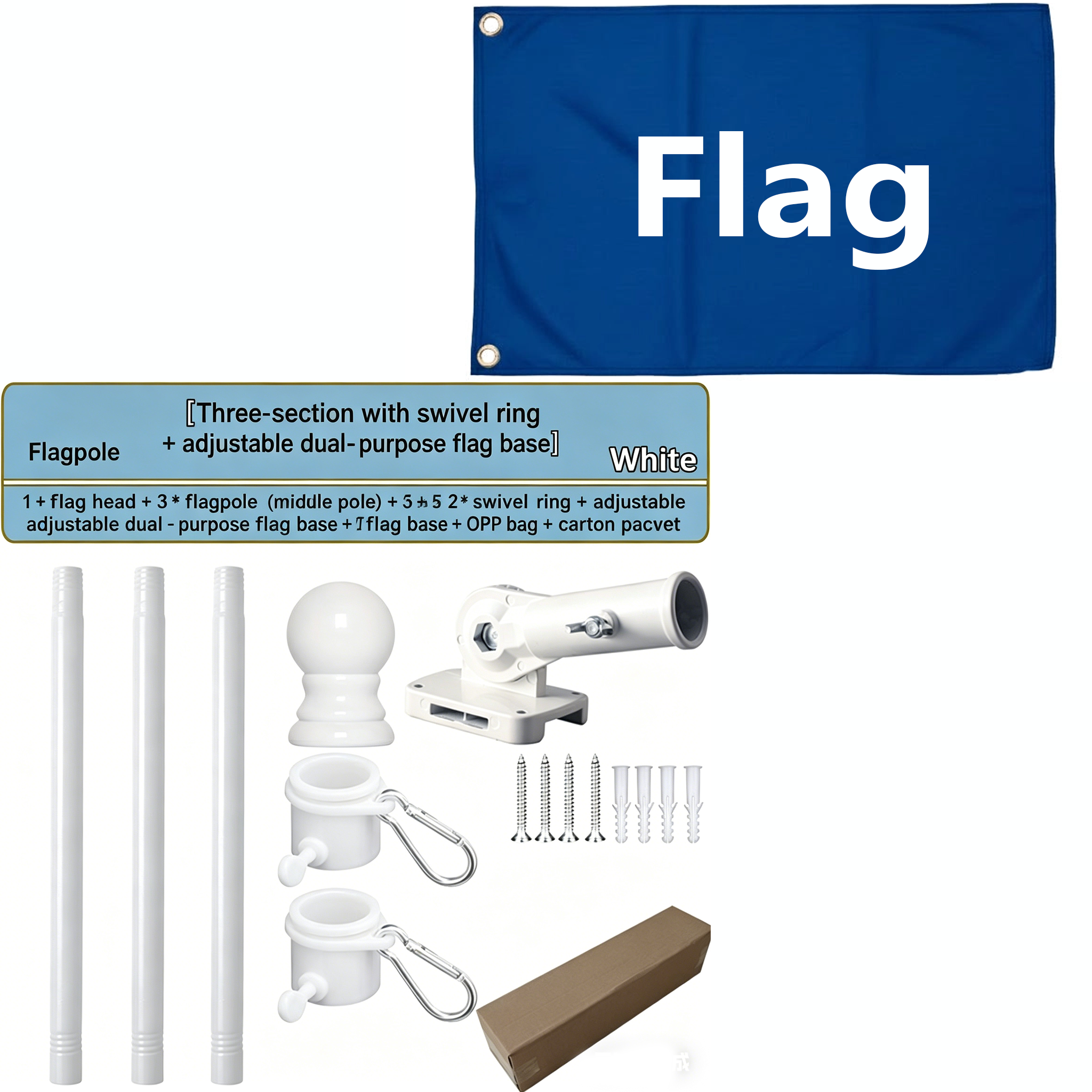 We The People Patriotic Eagle Cross 250 Years of Freedom Grommet Flag