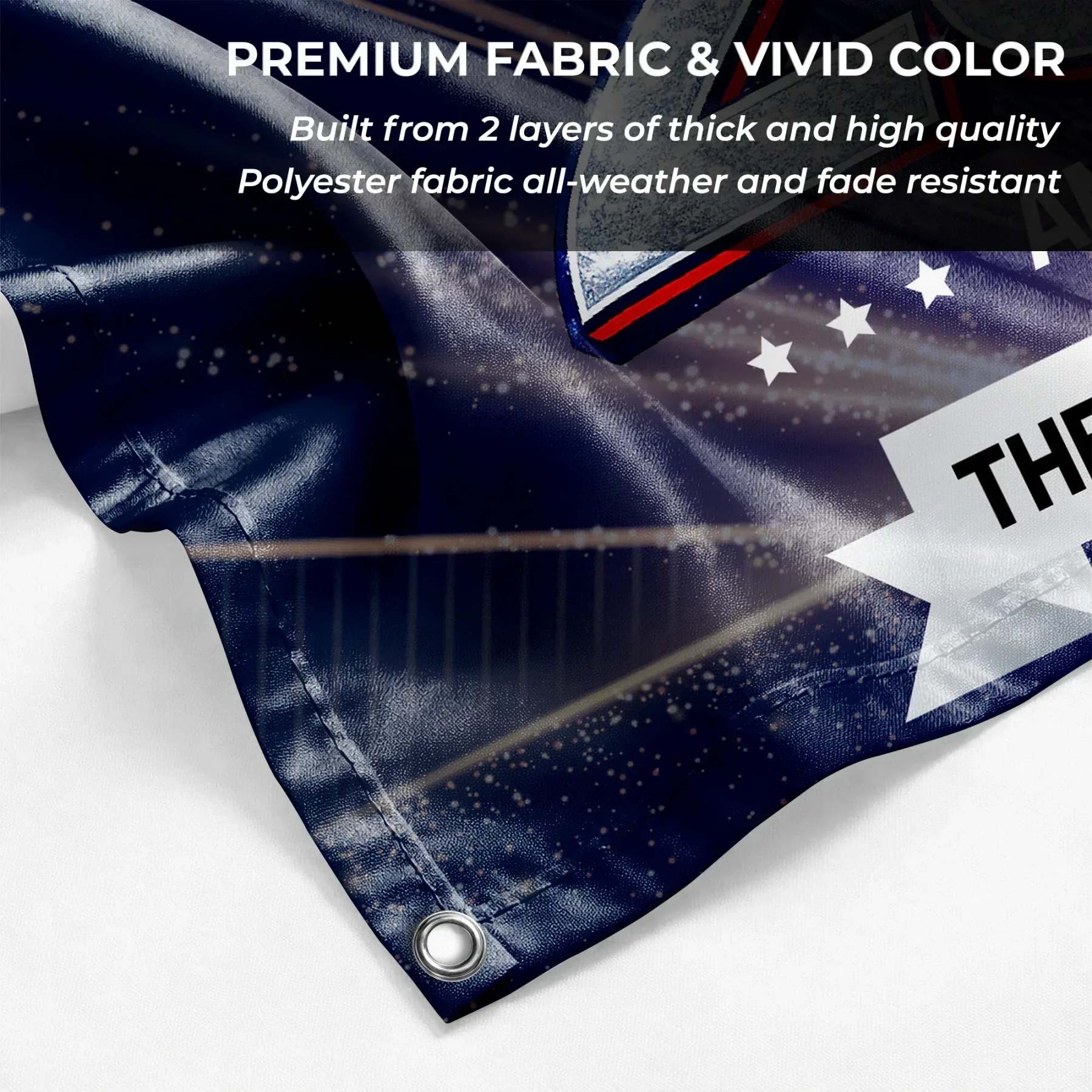 Personalized United States 250th Anniversary House Flag