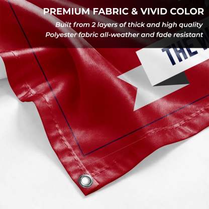 Personalized 250 Years of Freedom Patriotic Eagle House Flag