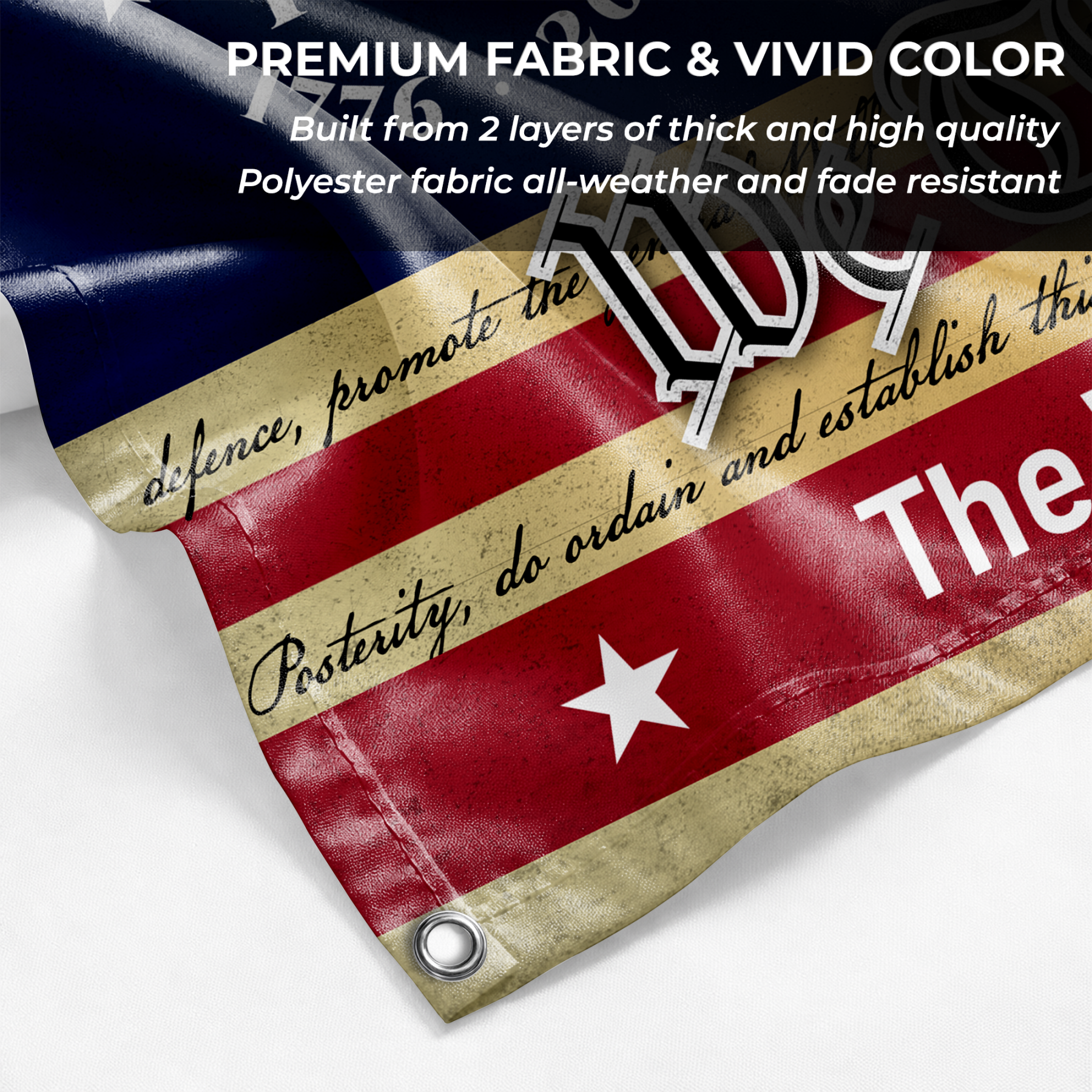 Personalized United States 250 Years Statue of Liberty House Flag