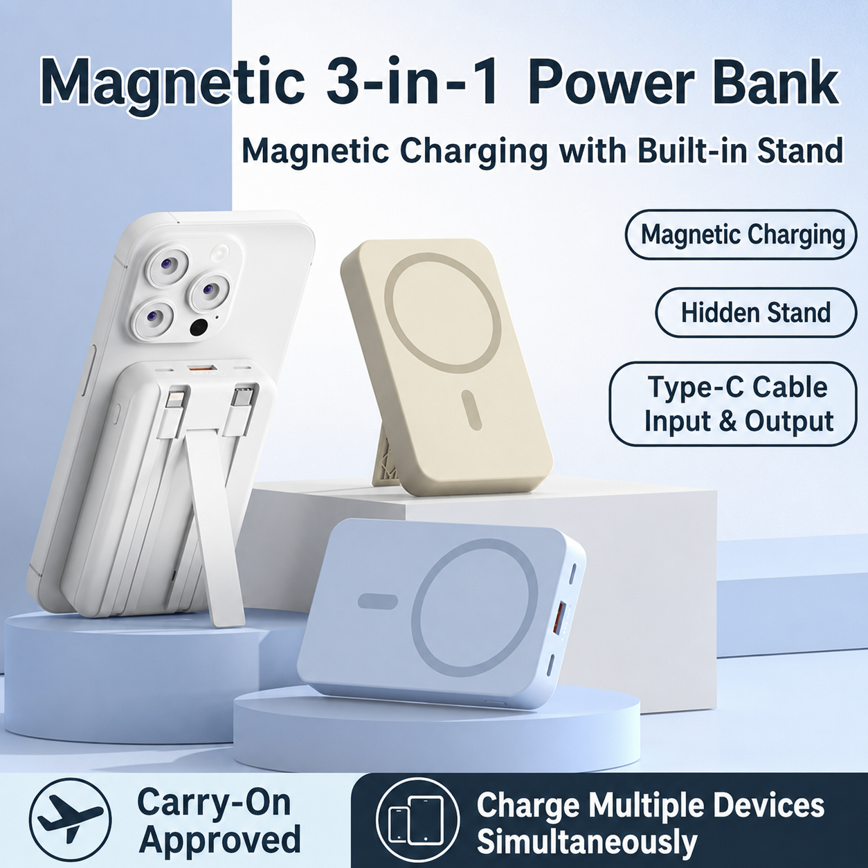 Portable Magnetic Power Bank