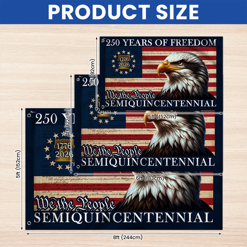250 Years of Freedom American Flag | Semiquincentennial Eagle Flag