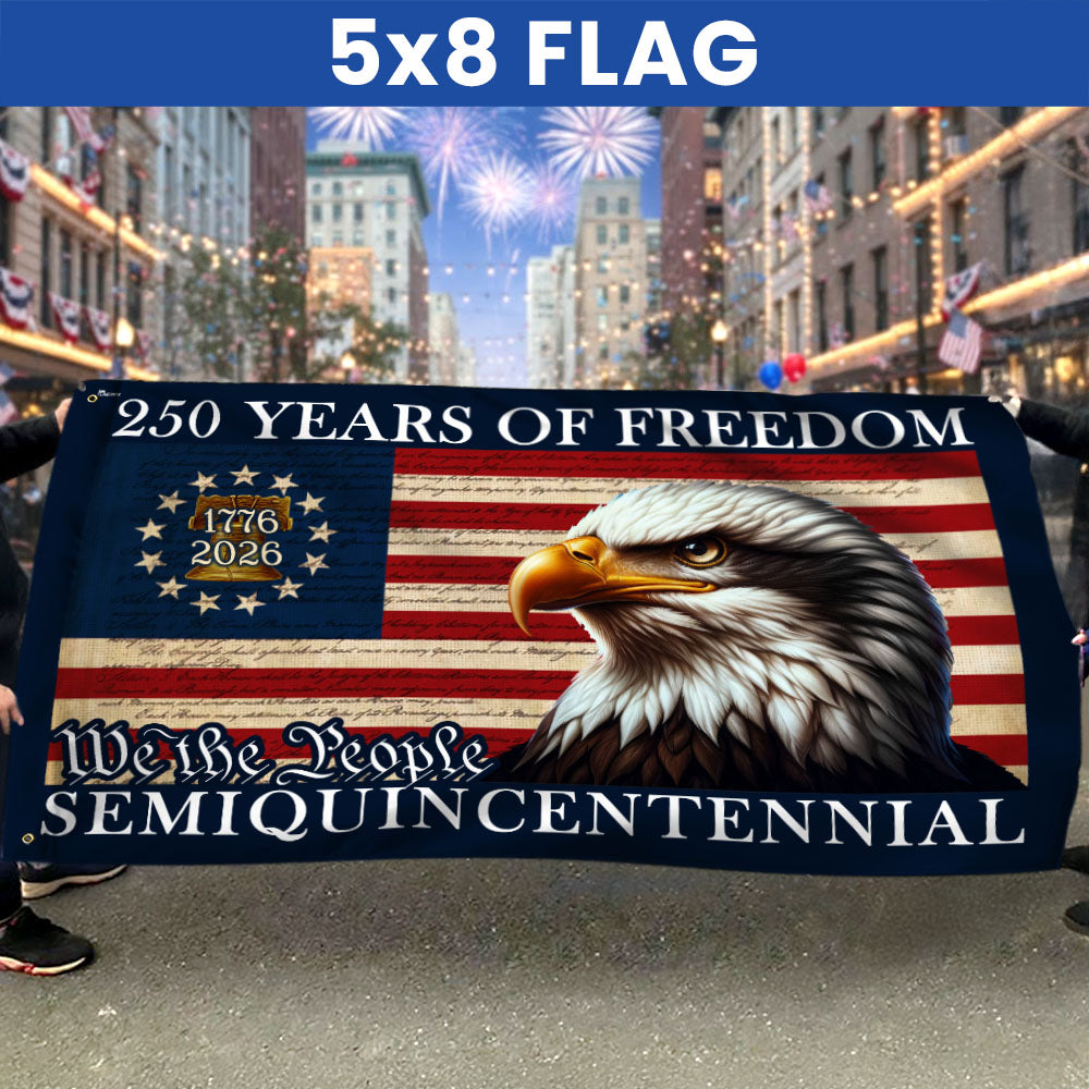 250 Years of Freedom American Flag | Semiquincentennial Eagle Flag
