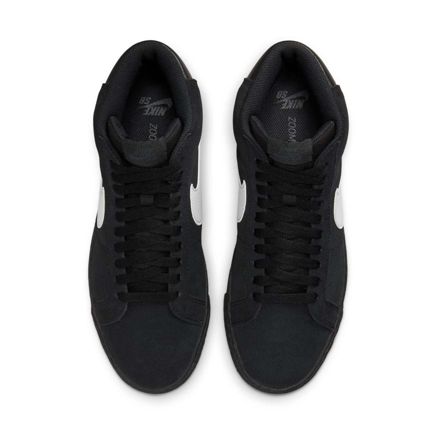 niqdfke Zoom Blazer Mid SB 'Noir Blanc' 864349-007