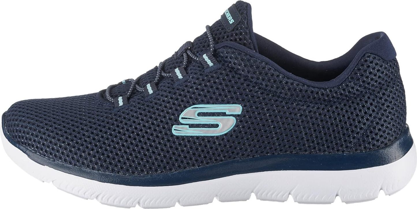 Sqdfkechers Women's Summit Artistry Chic Sneakers