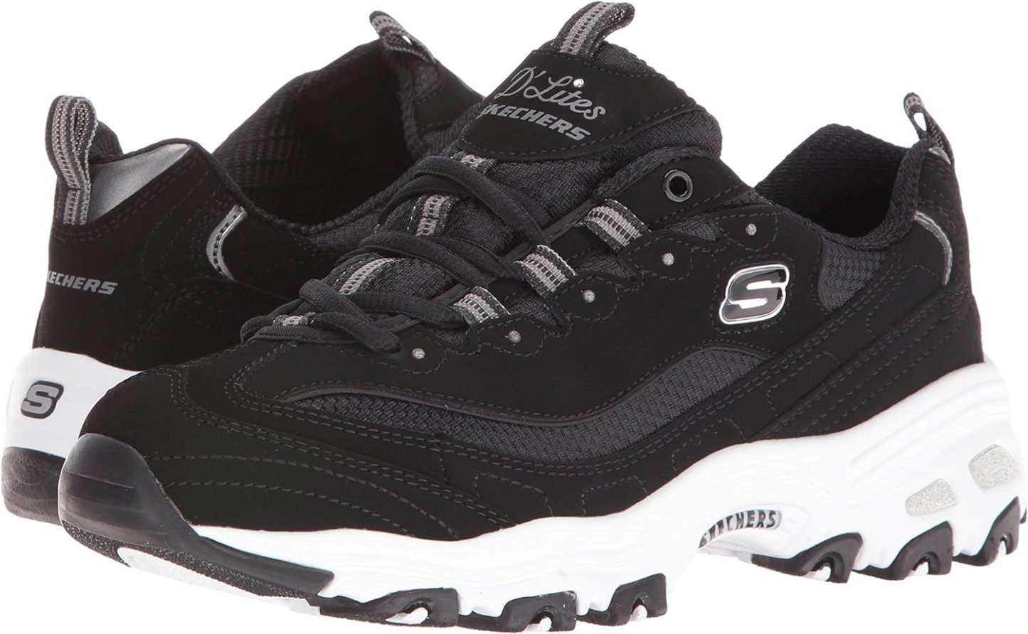 Sqdfkechers Women's D'Lites-Biggest Fan Trainers