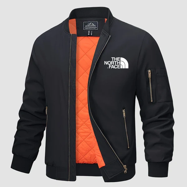 TNF®-Men's Bomber Jacket - Casual Spring Zip-Up Windbreaker with Pockets