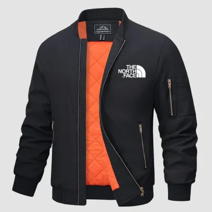 TNF®-Men's Bomber Jacket - Casual Spring Zip-Up Windbreaker with Pockets