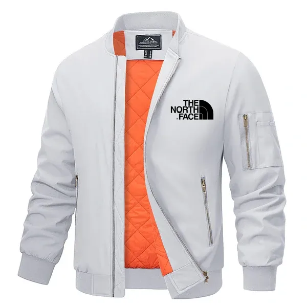 TNF®-Men's Bomber Jacket - Casual Spring Zip-Up Windbreaker with Pockets