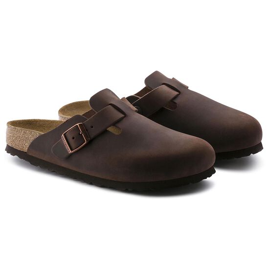 Boston Soft Footbed Oiled Leather