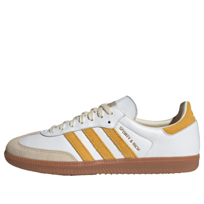 Aqdfdidas x Sporty & Rich Samba OG 'White Bold Gold' IF5661