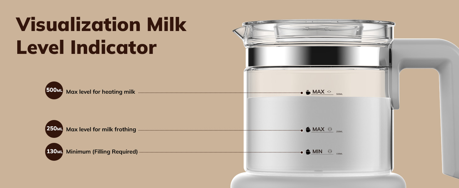 Electric Milk Frother and Steamer
