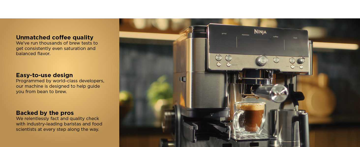 Engineered for ExNinja coffee, Ninja, Coffee, Ninja Espress0, Espresso, Coffeecellence