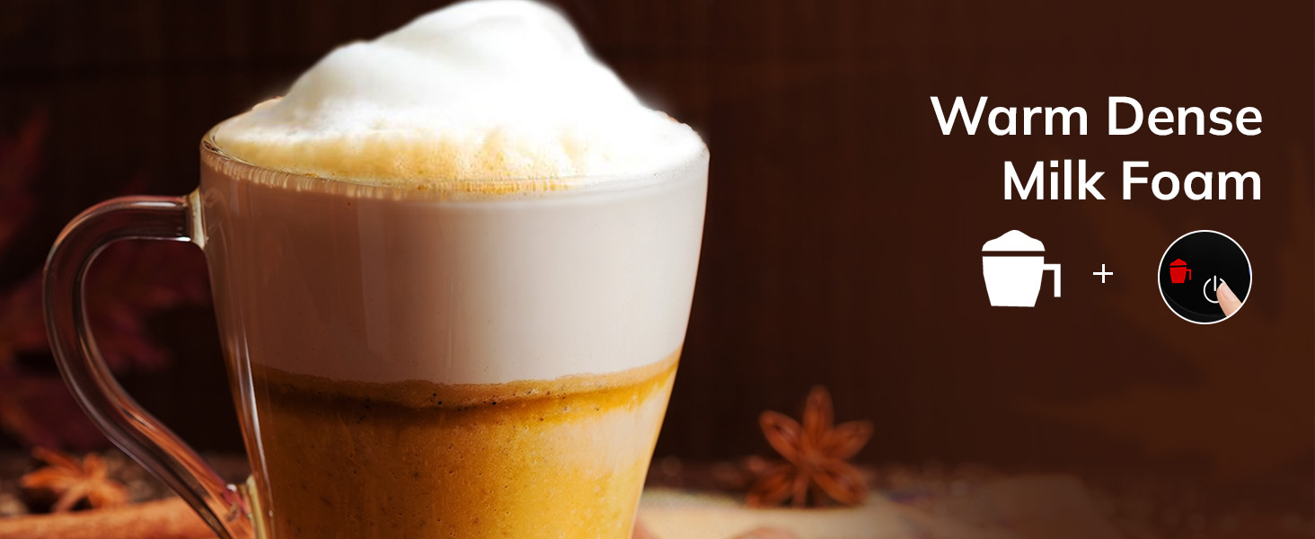 Stainless Steel Electric Milk Frother and Steamer