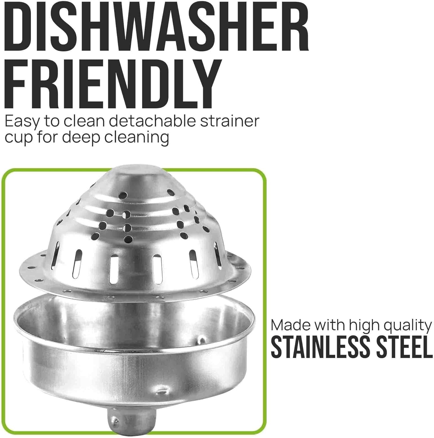 Zulay Kitchen Cast Iron Juicer - Easy-to-Clean Heavy-Duty Manual Juicer, Professional Citrus Juicer - Stainless Steel Lemon Squeezer - Manual Citrus Press & Orange Squeezer - Orange Juicer (Black)