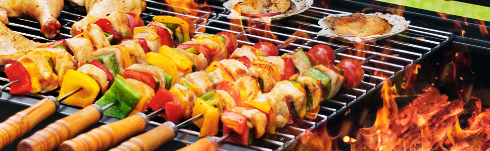 over large cooking surfacec